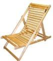 Кресло-шезлонг складное деревянное Альбатрос-2
