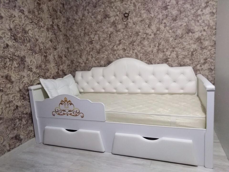 Кровать Иллюзия с 2мя ящиками 168х85